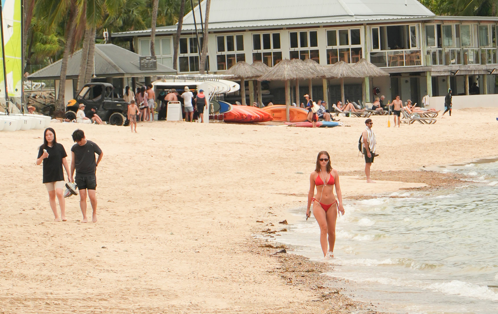 Relax poolside at WAHI, Hamilton Island